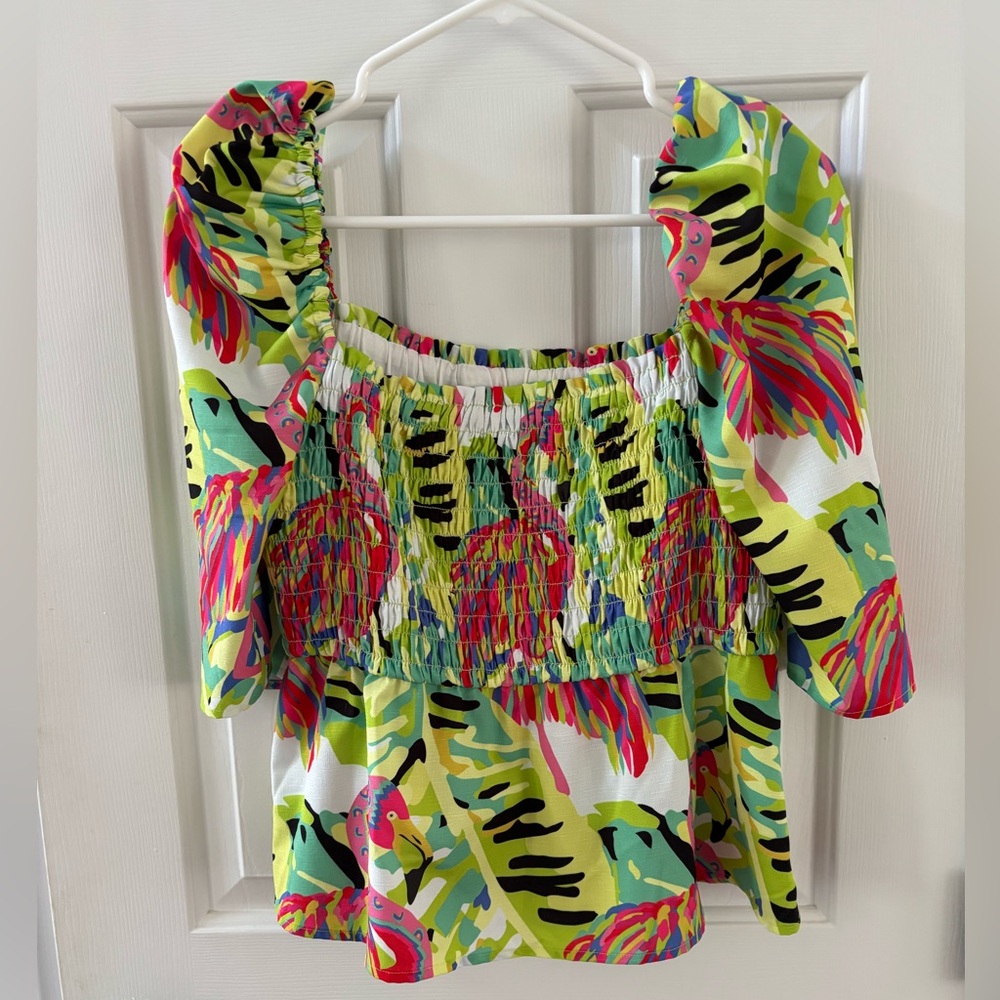 Crosby by Mollie Burch Tropical Top, Small